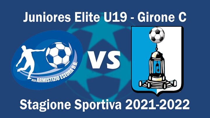 Calcio Armistizio Esedra don Bosco 24^ giornata Juniores Elite U19 Girone C Stagione Sportiva 2021-2022